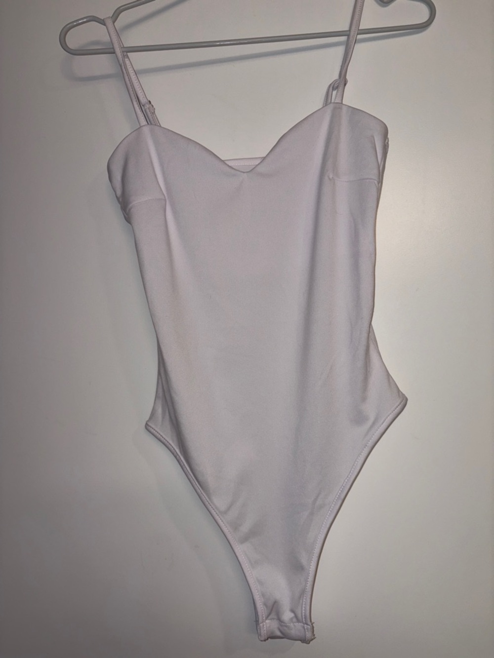 Girls' Classic Light Pink One-Piece Swimsuit